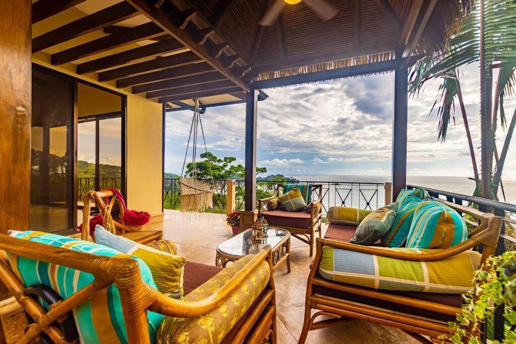 Villa Amor Del Mar With Breathtaking View Of Ocean & Jungle Dominical Exterior foto
