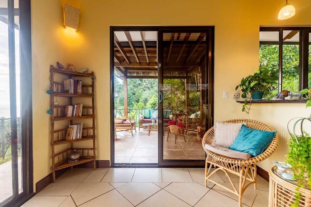 Villa Amor Del Mar With Breathtaking View Of Ocean & Jungle Dominical Exterior foto