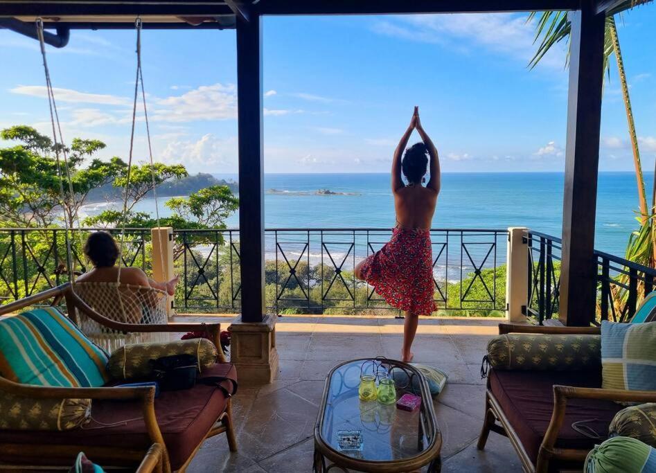 Villa Amor Del Mar With Breathtaking View Of Ocean & Jungle Dominical Exterior foto