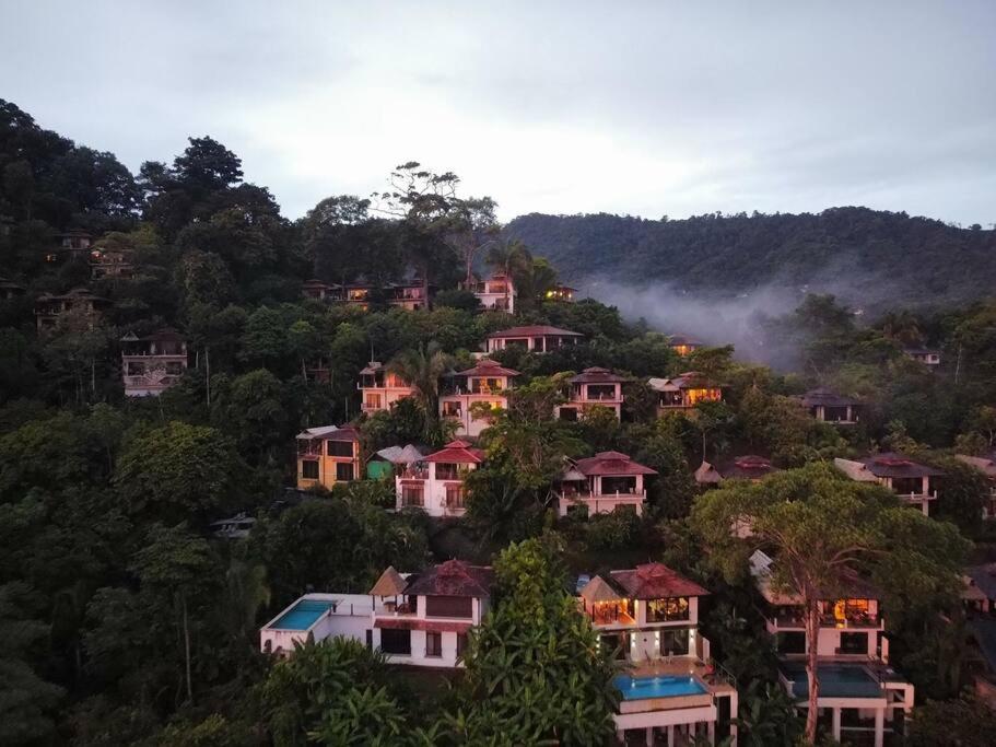 Villa Amor Del Mar With Breathtaking View Of Ocean & Jungle Dominical Exterior foto